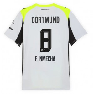 Fotbalové Dres Borussia Dortmund Felix Nmecha #8 Venkovní Oblečení 2025-26 Krátký Rukáv